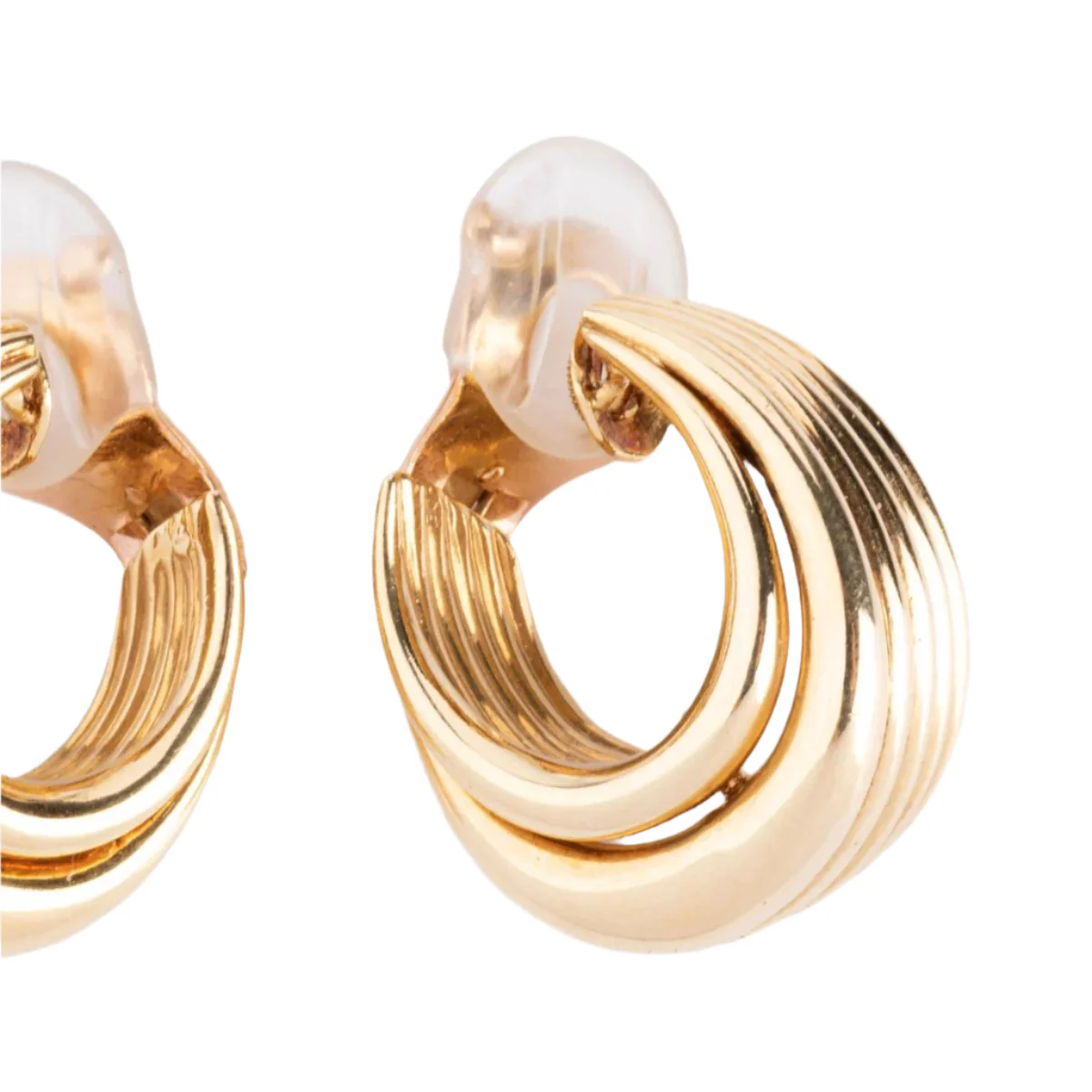 Boucles d'oreilles Créoles VAN CLEEF & ARPELS en or jaune - Image 5