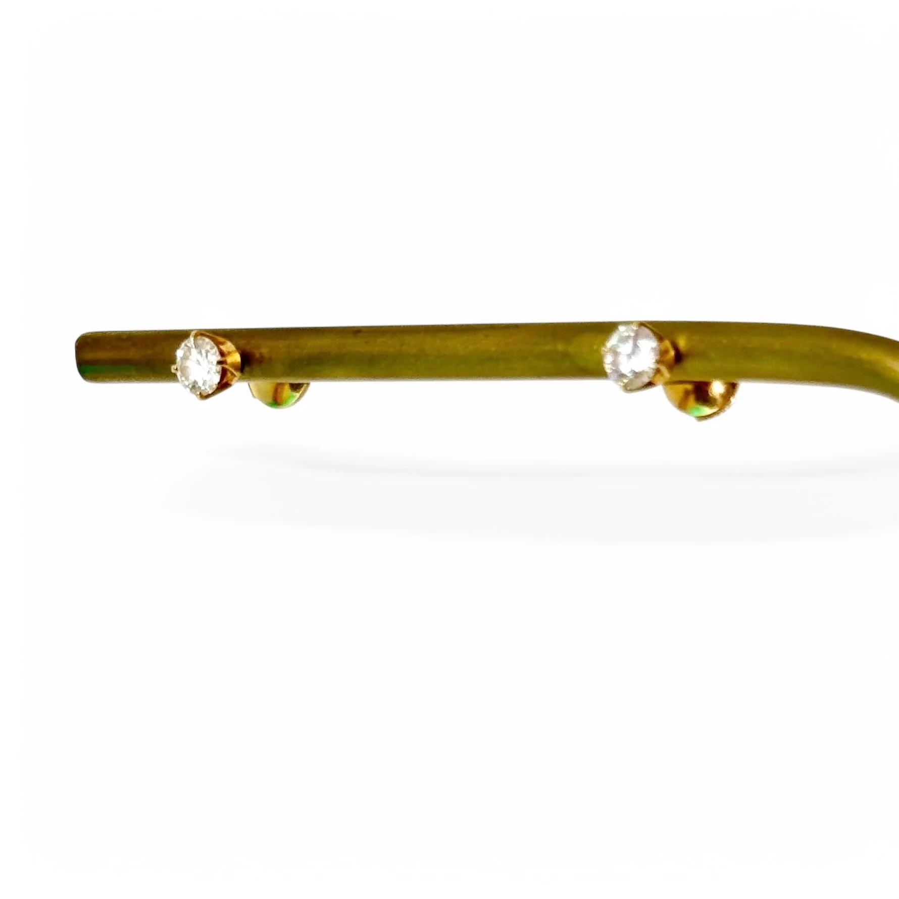 Boucles d'oreilles clous en diamant