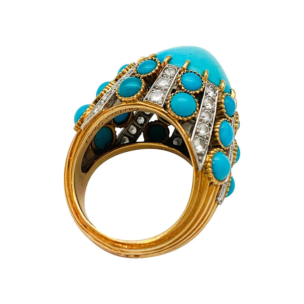 Parure CARTIER Paris, turquoises et diamants - Image 14