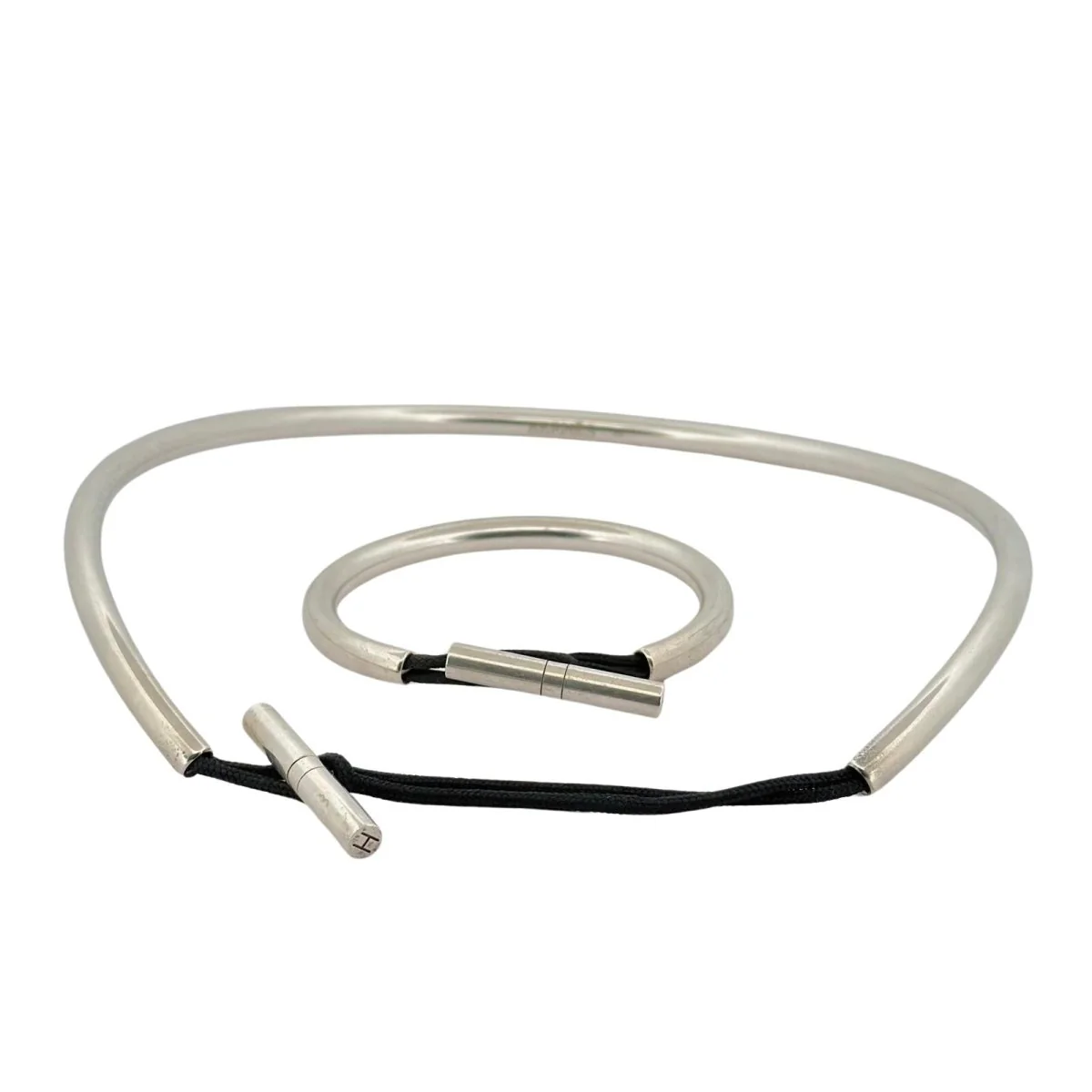 Parure HERMES en argent