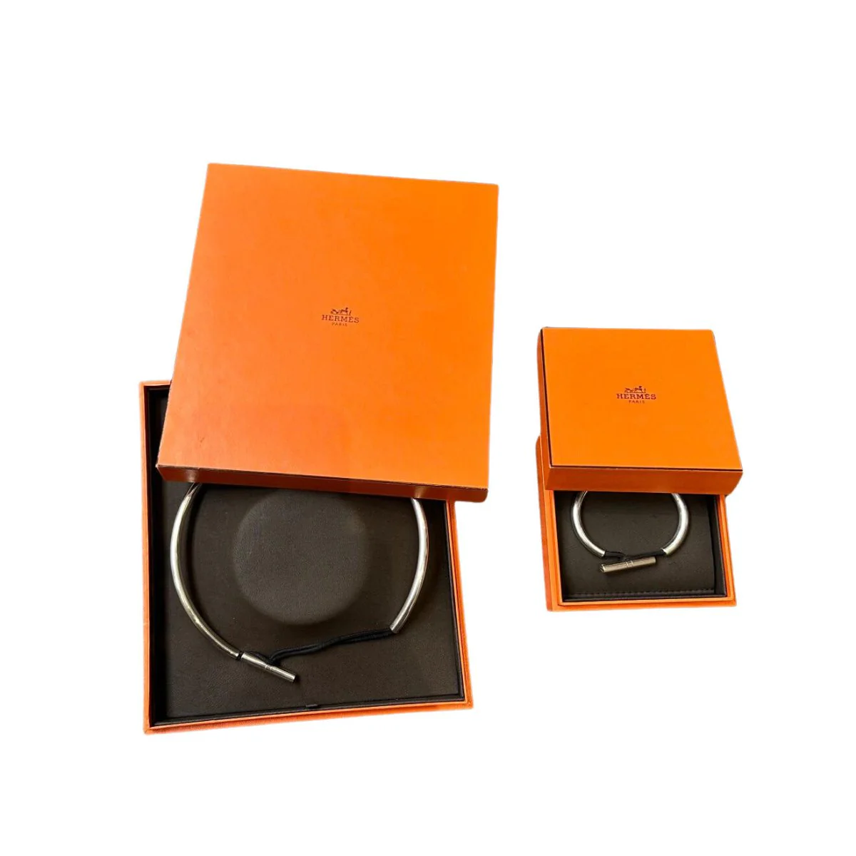 Parure HERMES en argent - Image 3