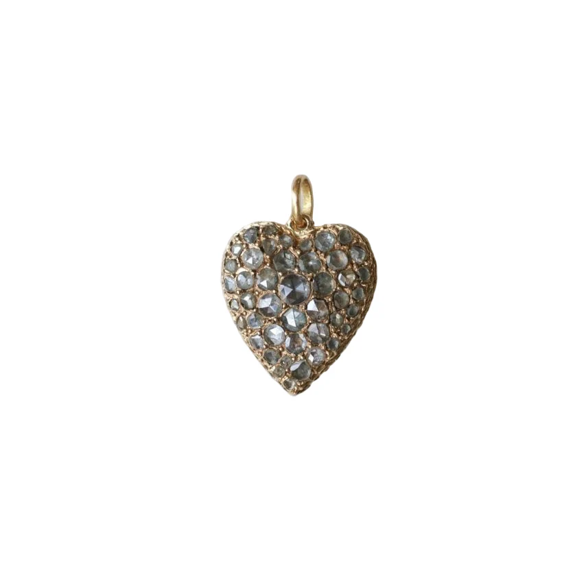 Pendentif en or rose et diamants