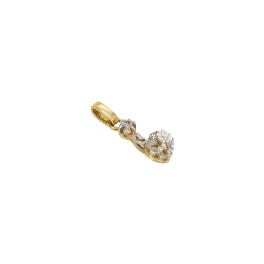 Pendentif ancien diamants 0,15 ct - Image 3