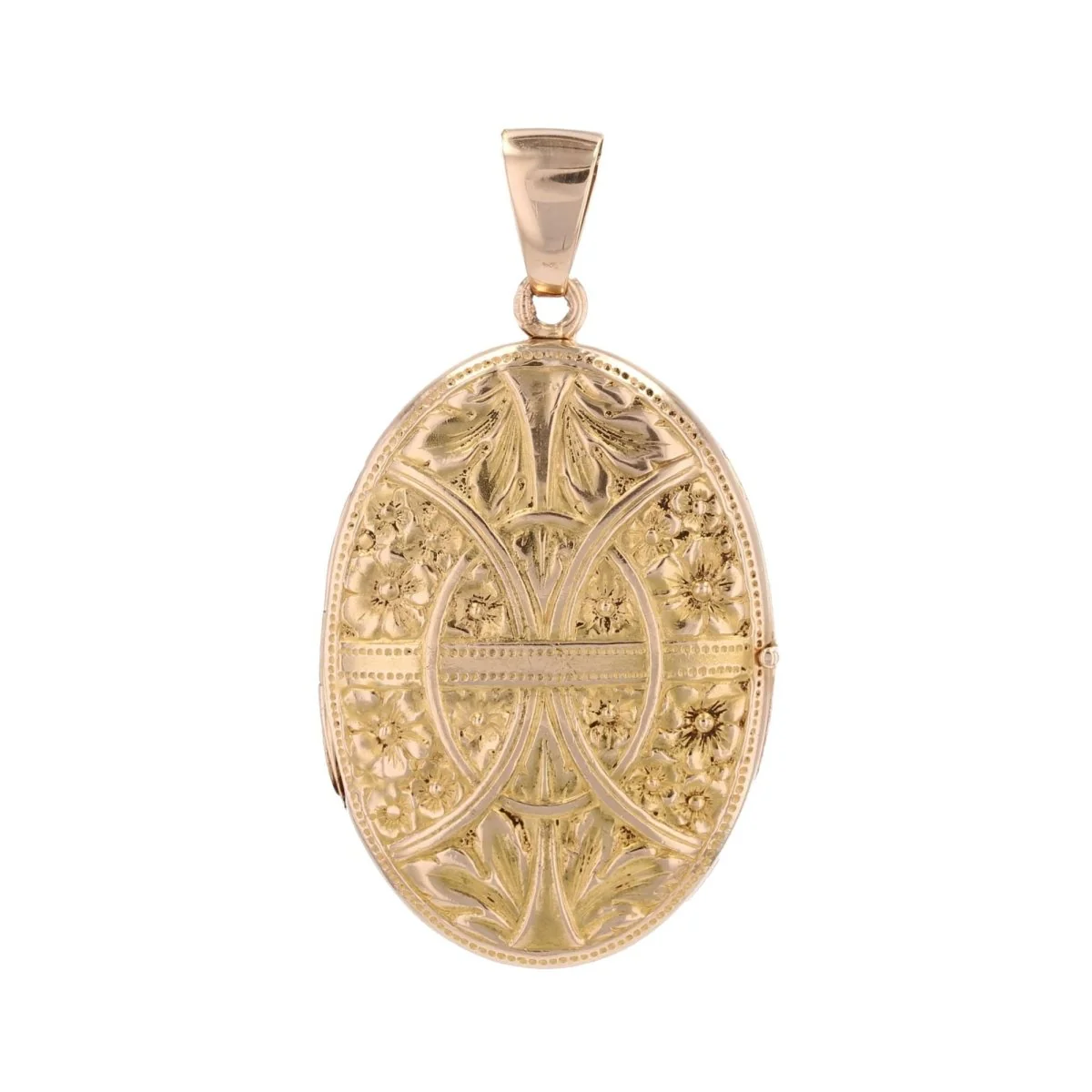 Pendentif en or rose