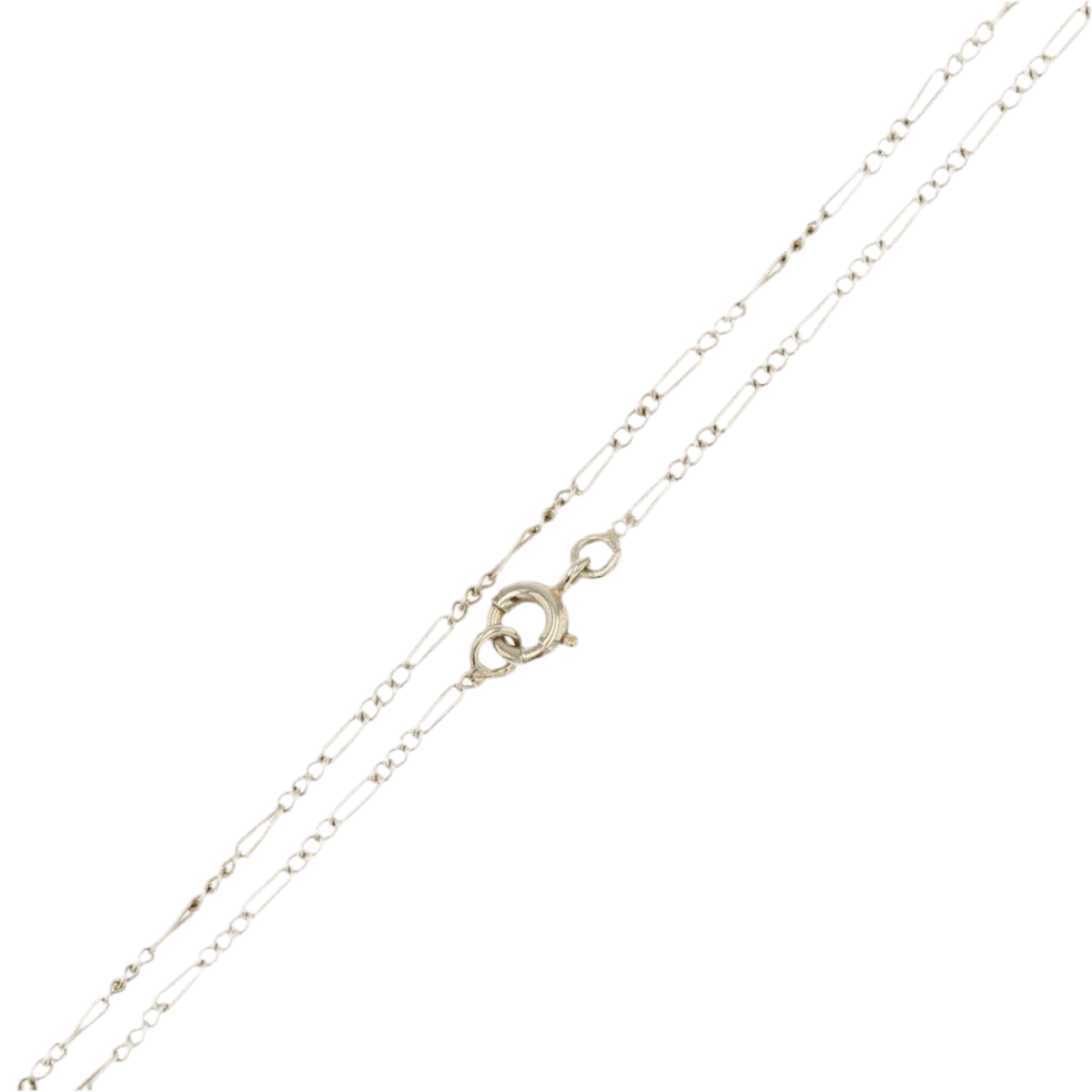 Collier Pendentif en or blanc et diamants - Image 6