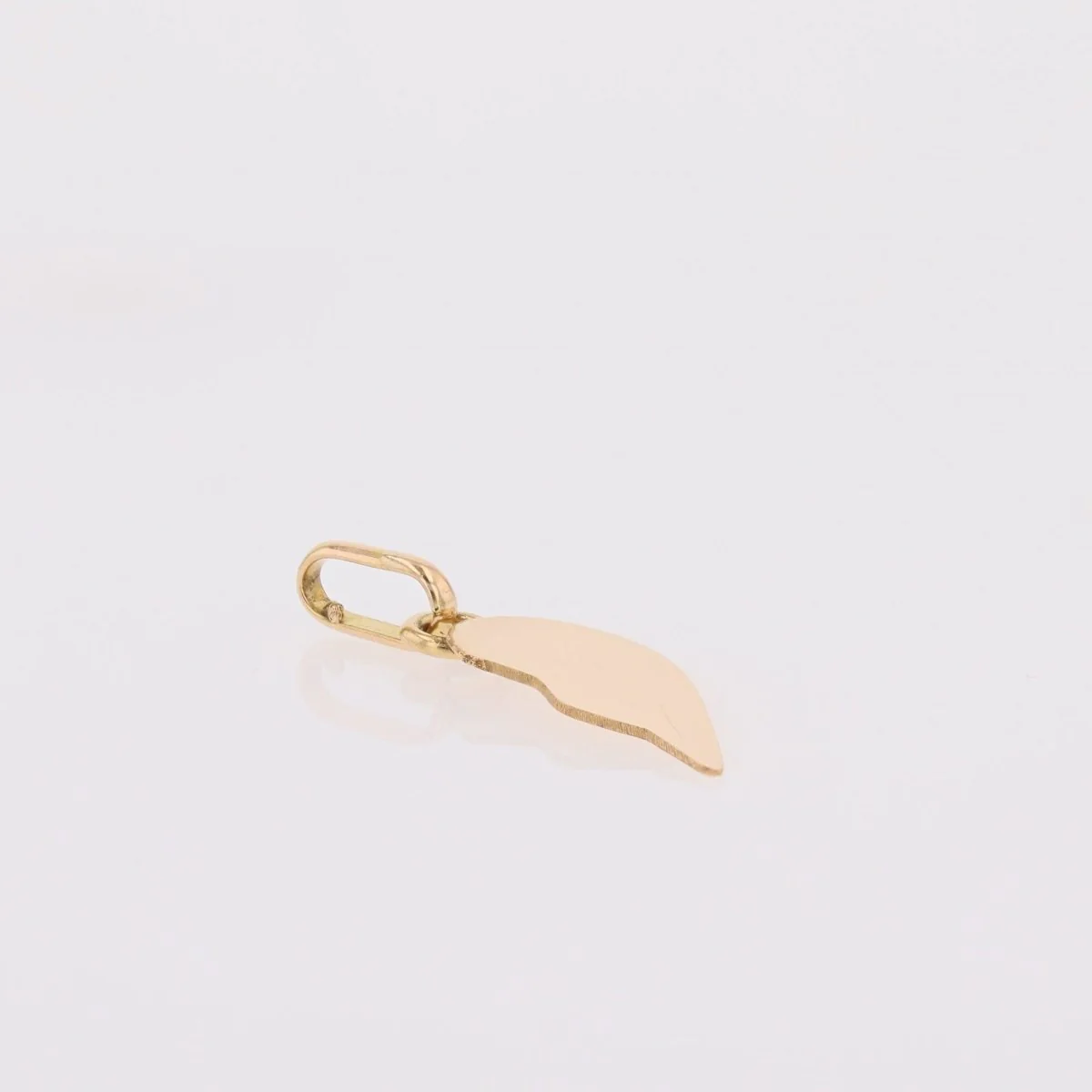 Pendentif demi cœur en or jaune - Image 7