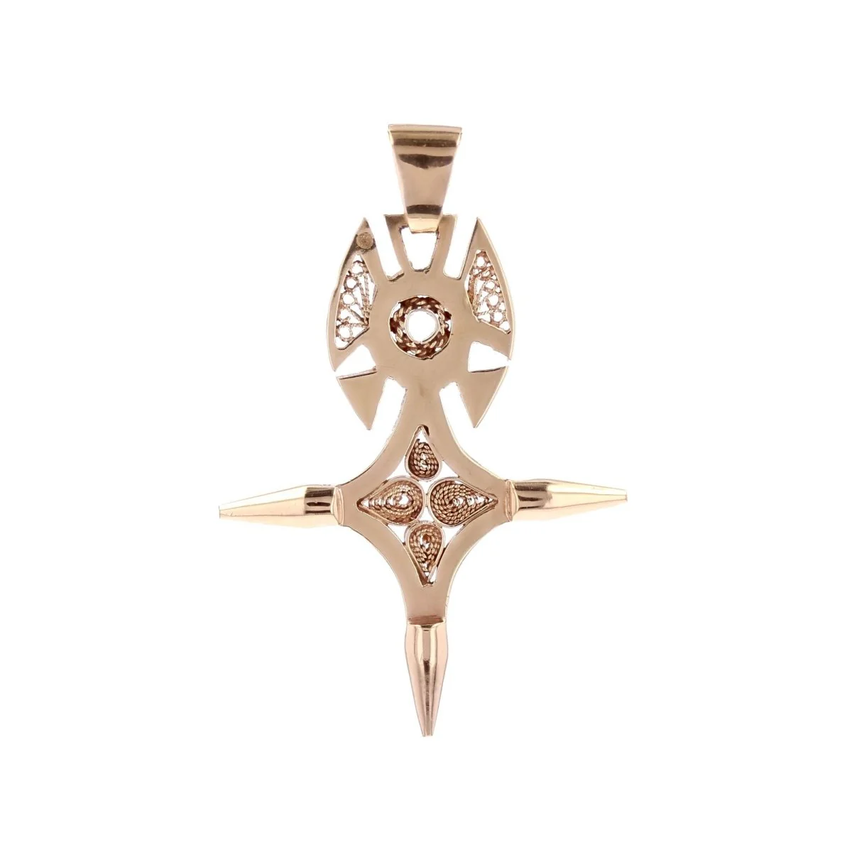 Pendentif en or rose