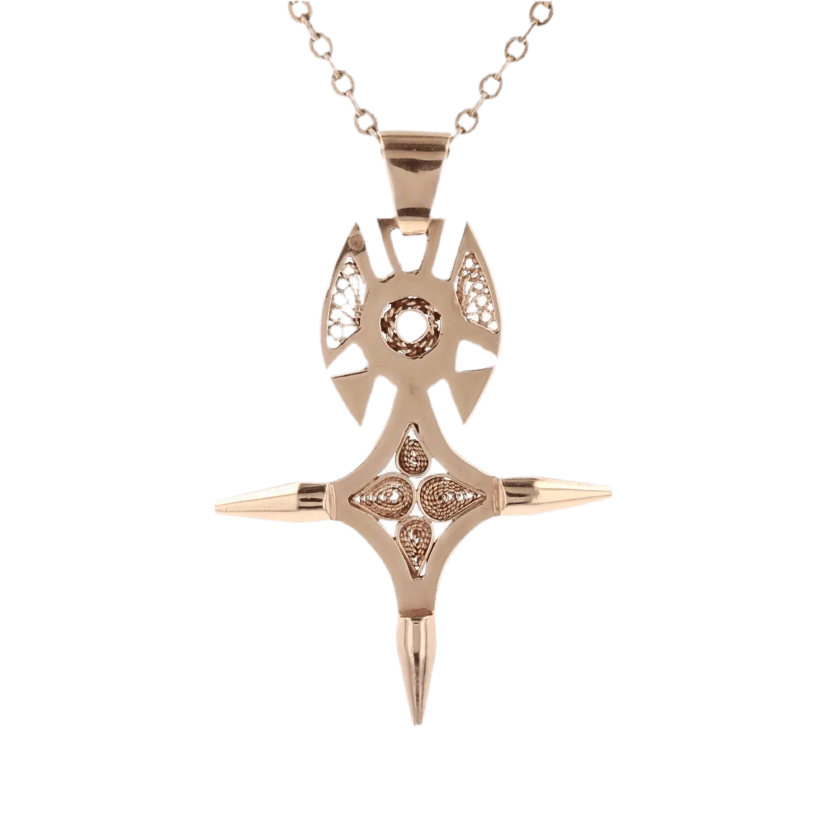 Pendentif en or rose - Image 4