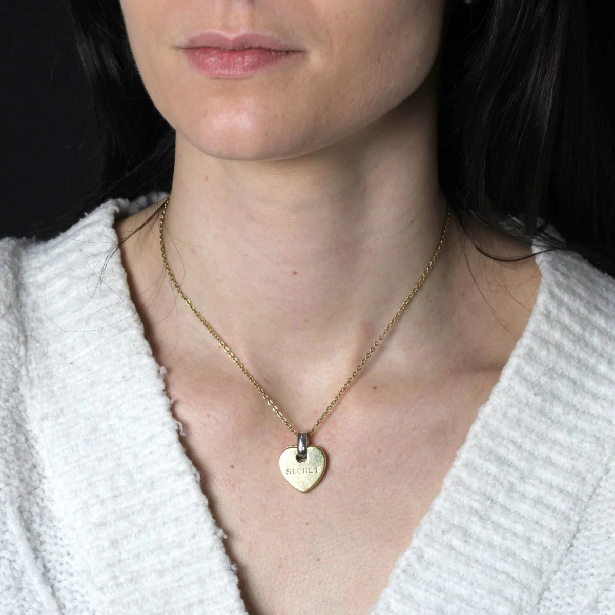 Pendentif en or jaune et or blanc - Image 2
