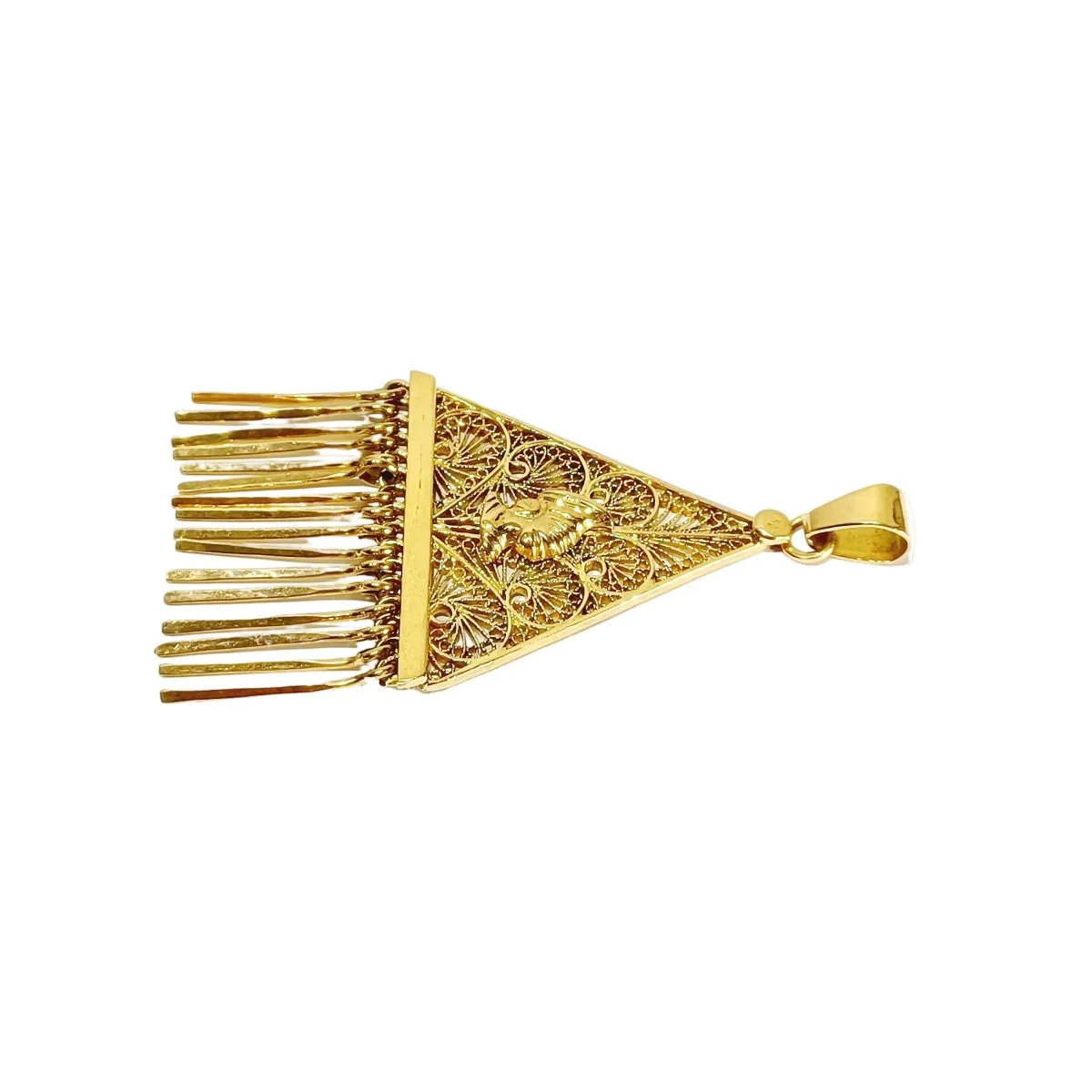 Pendentif en or champagne - Image 3