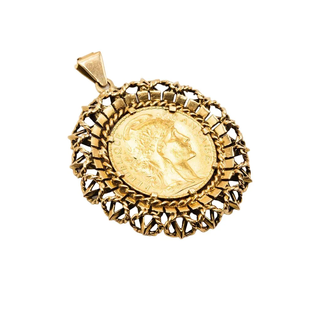 Pendentif en or jaune - Image 3