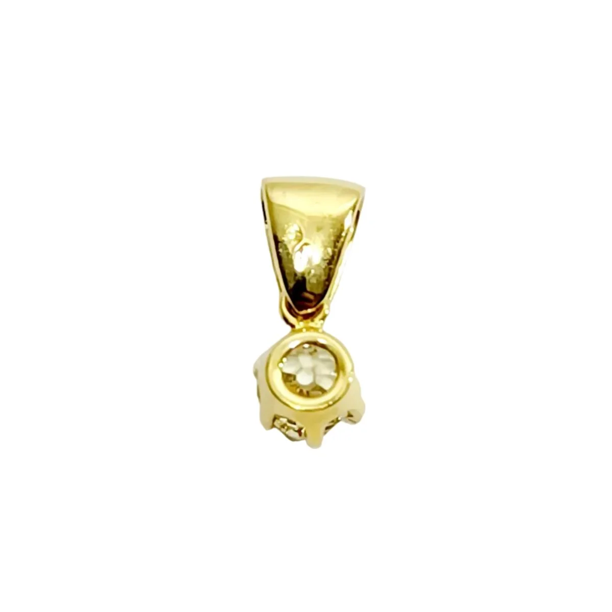 Pendentif en or jaune et diamants - Image 3