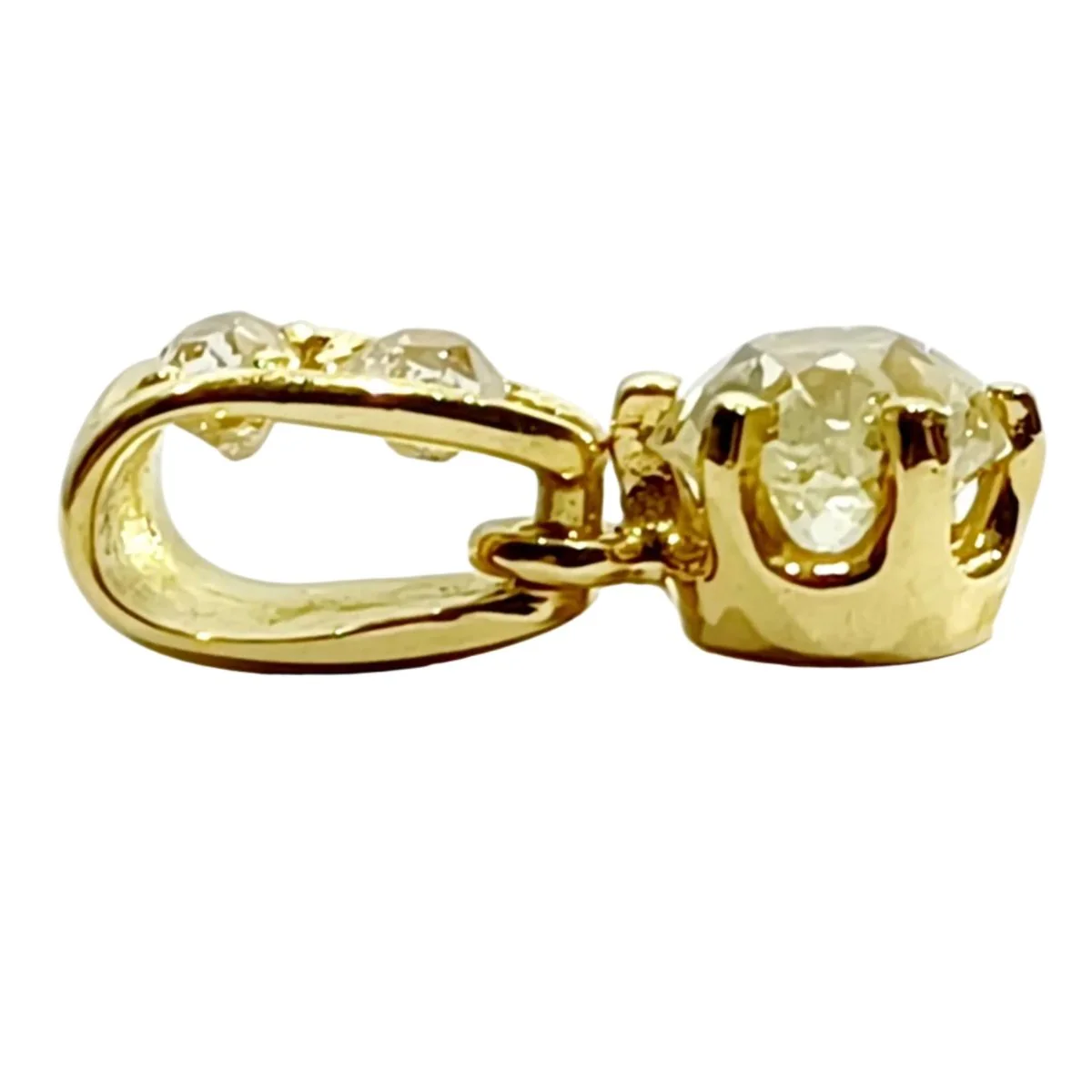 Pendentif en or jaune et diamants - Image 6