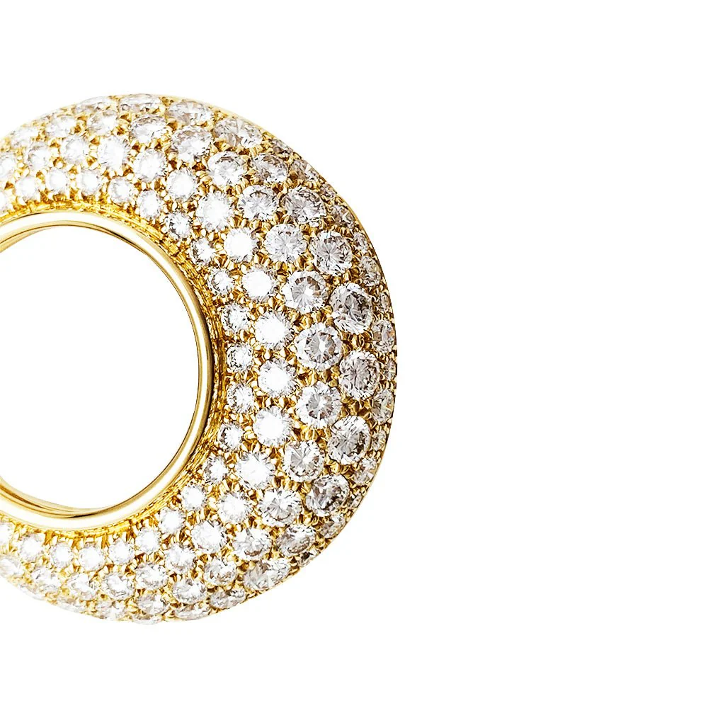 Pendentif en or jaune et diamants - Image 3