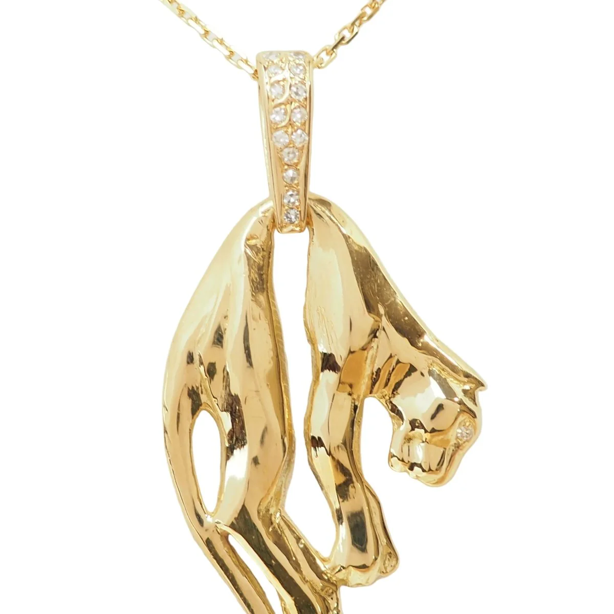 Pendentif en or jaune et diamants - Image 11