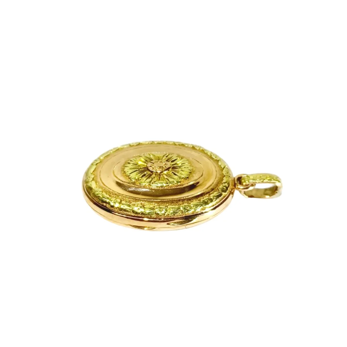 Pendentif en or jaune et or rose - Image 3