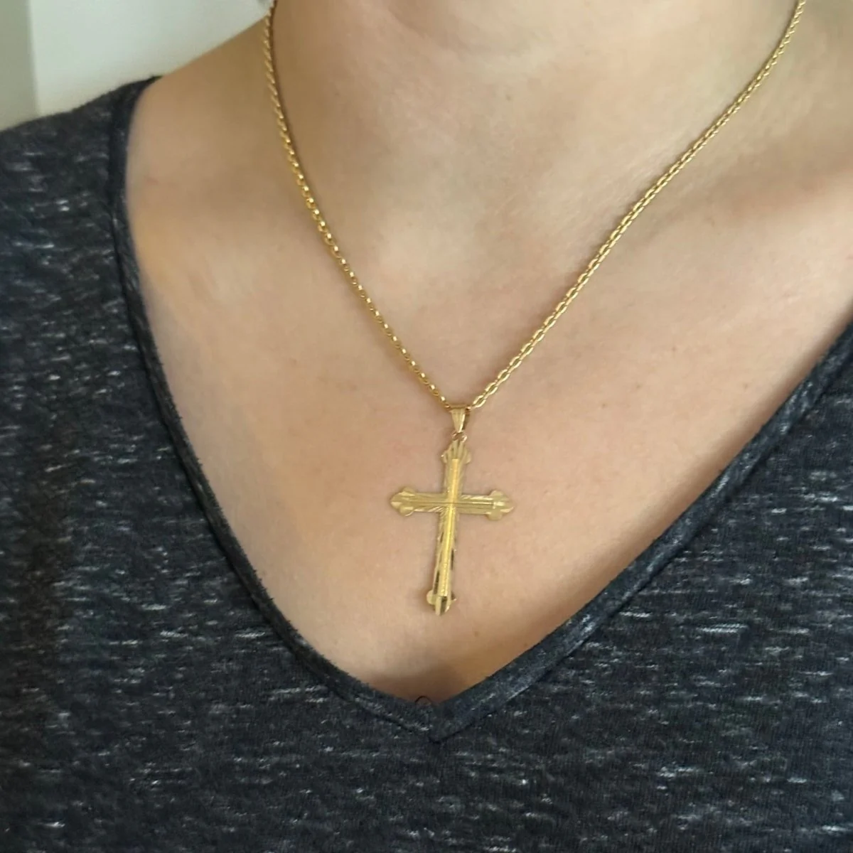 Pendentif en or rose - Image 2