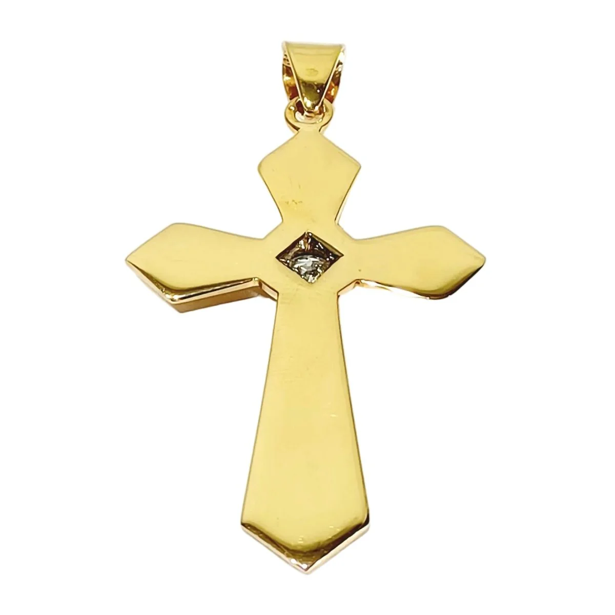 Pendentif en or rose et diamant - Image 4