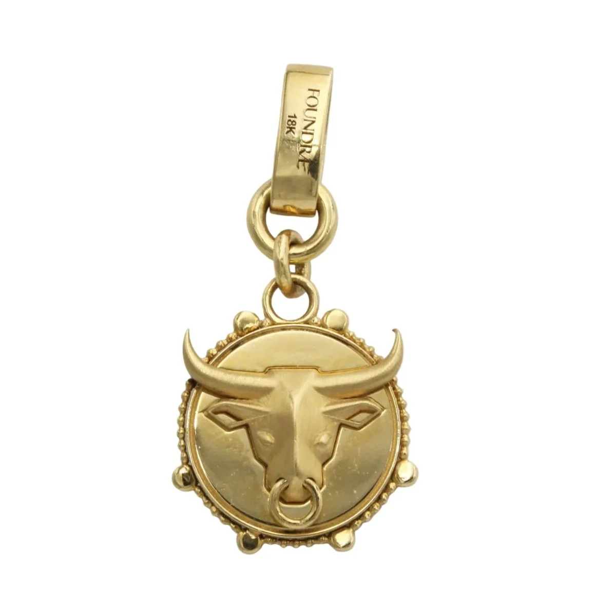Pendentif FOUNDRAE en or jaune - Image 2