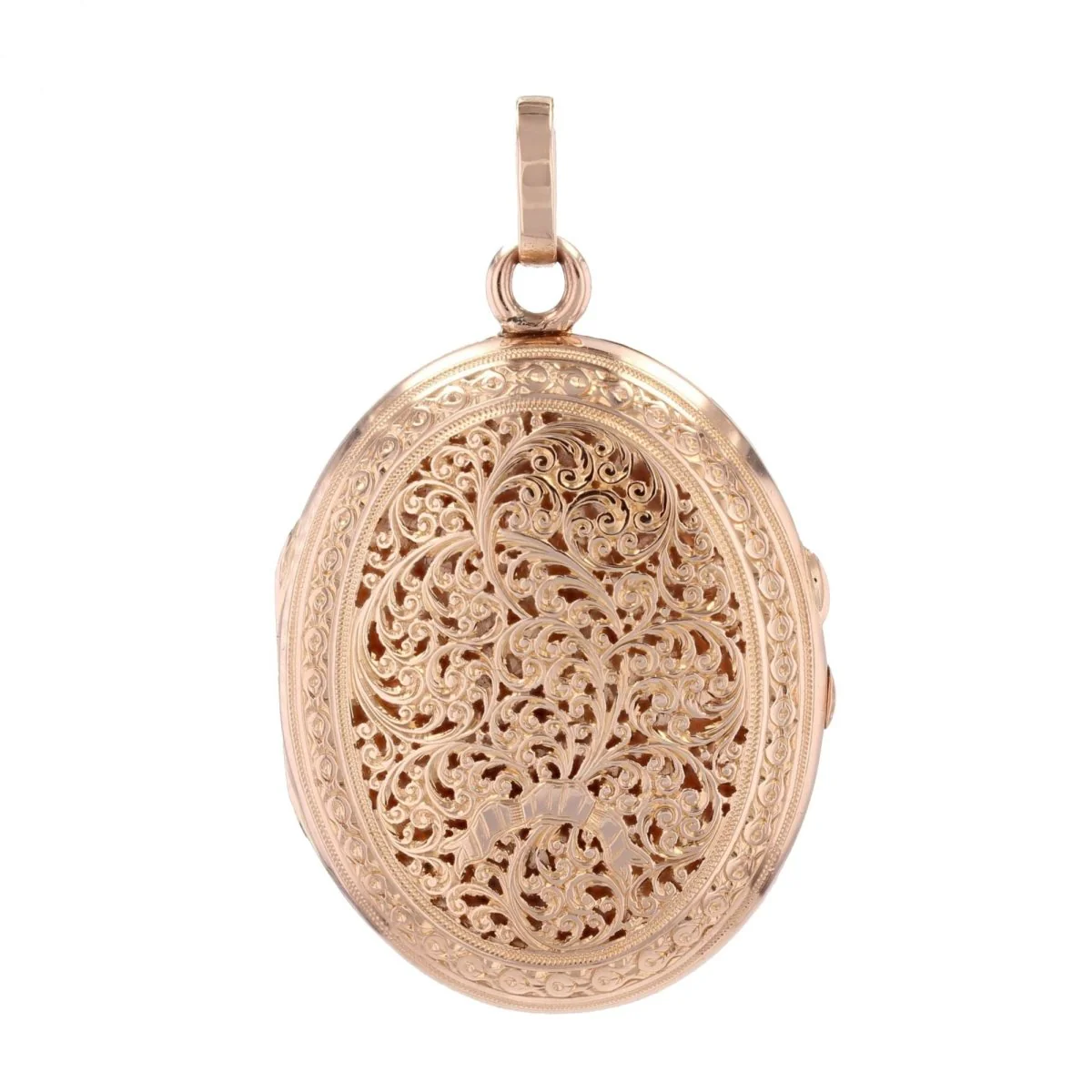 Pendentif en or rose