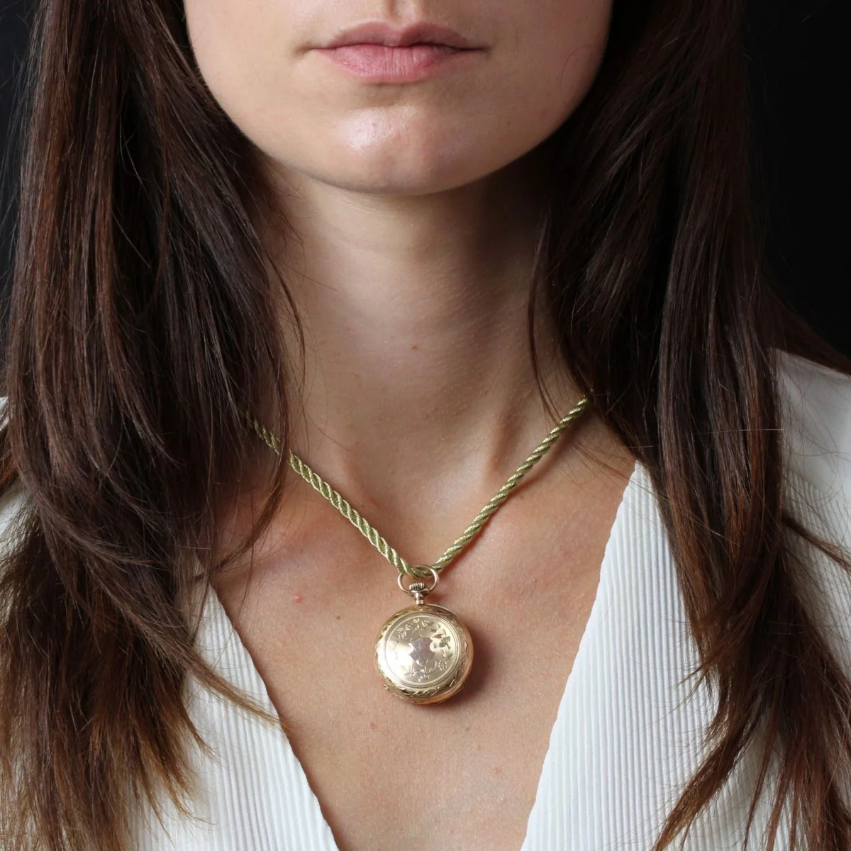 Pendentif en or rose - Image 2