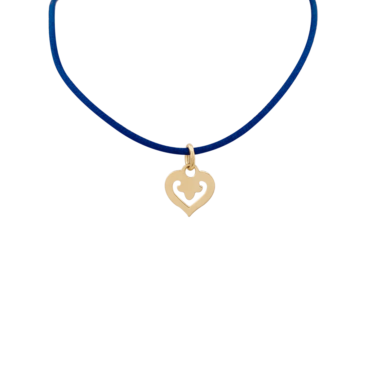 Pendentif O.J.Perrin, "Coeur Légendes", or jaune. - Image 4