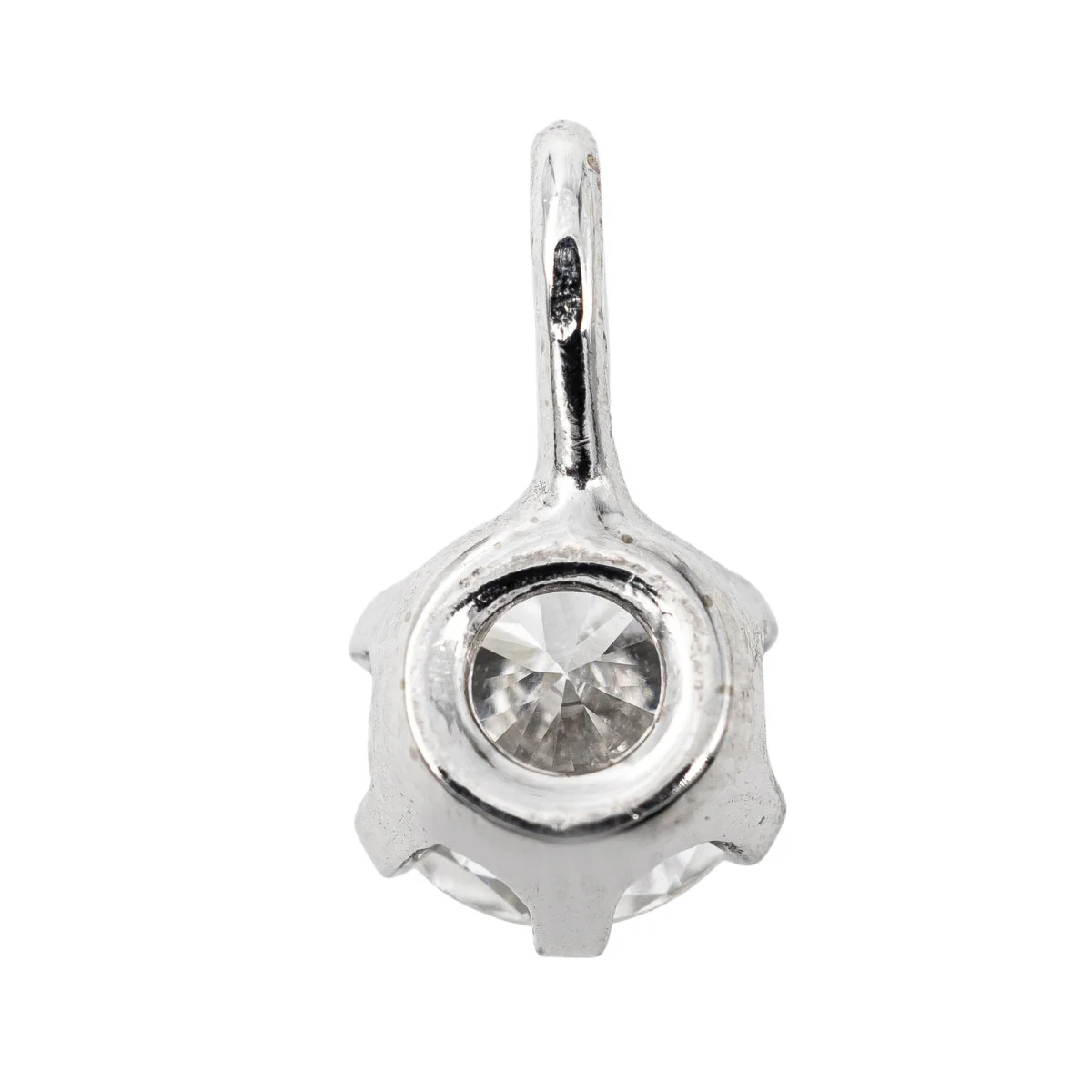 Pendentif Or blanc Diamant - Image 6