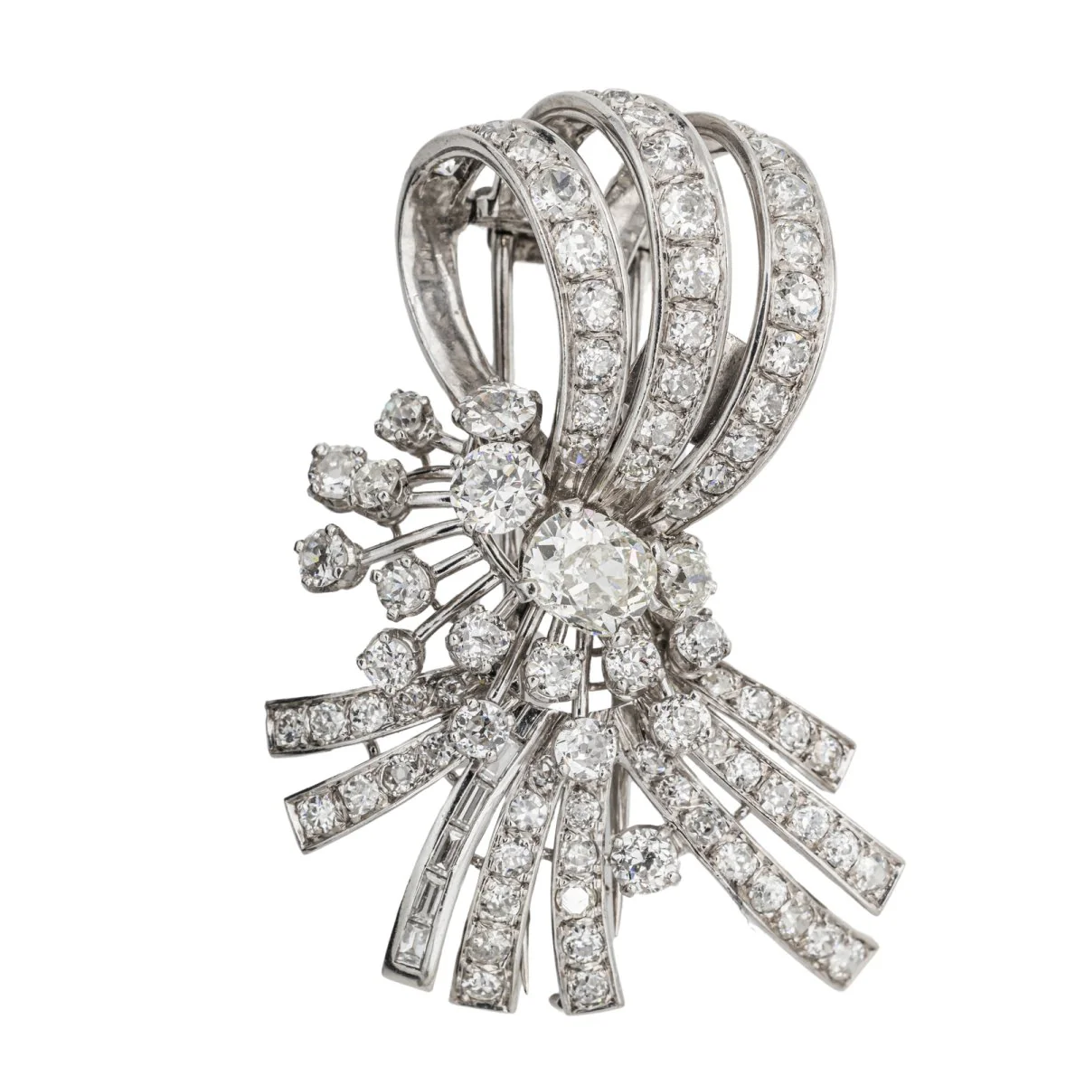 Pendentif Or blanc Diamant