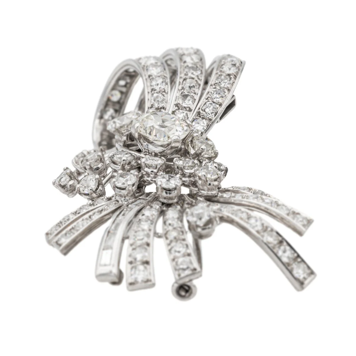 Pendentif Or blanc Diamant - Image 6