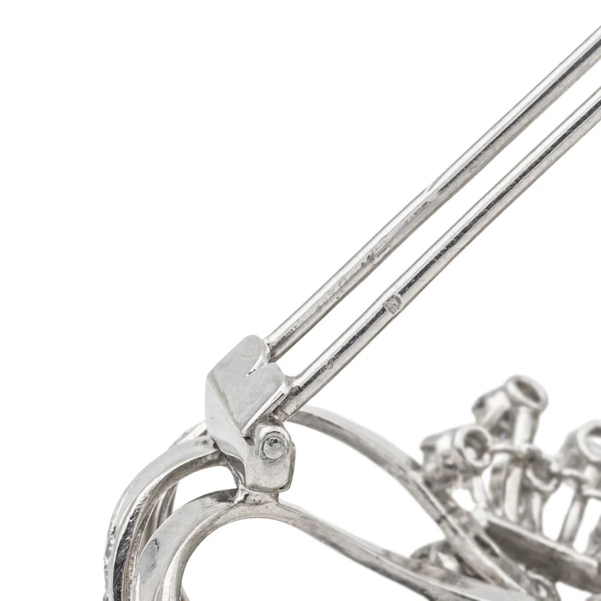 Pendentif Or blanc Diamant - Image 7