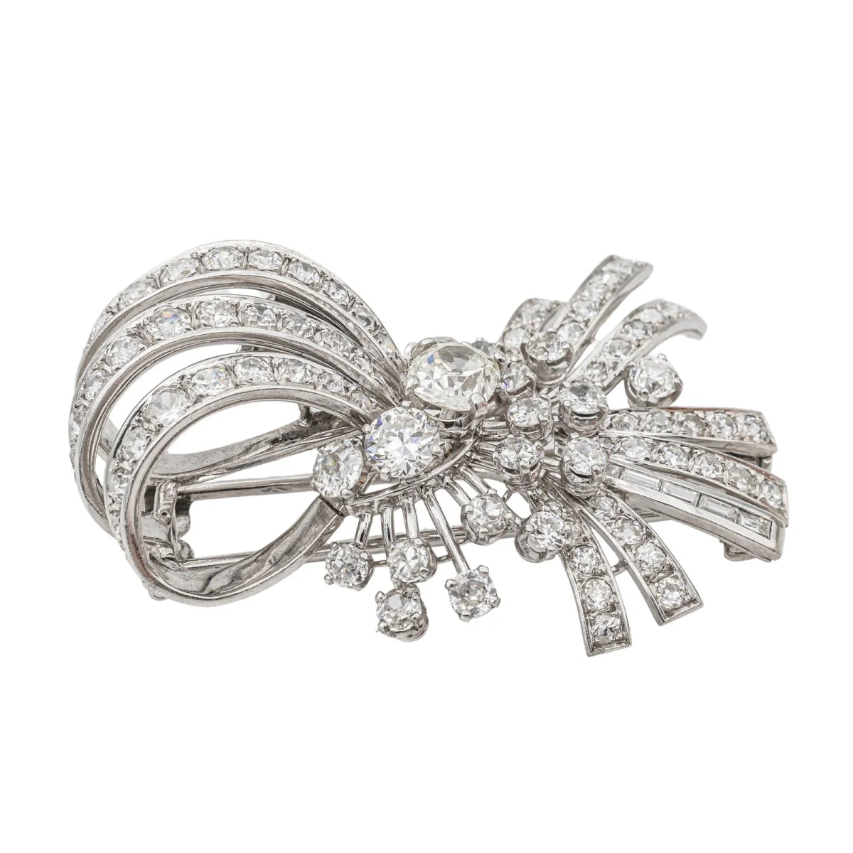 Pendentif Or blanc Diamant - Image 8