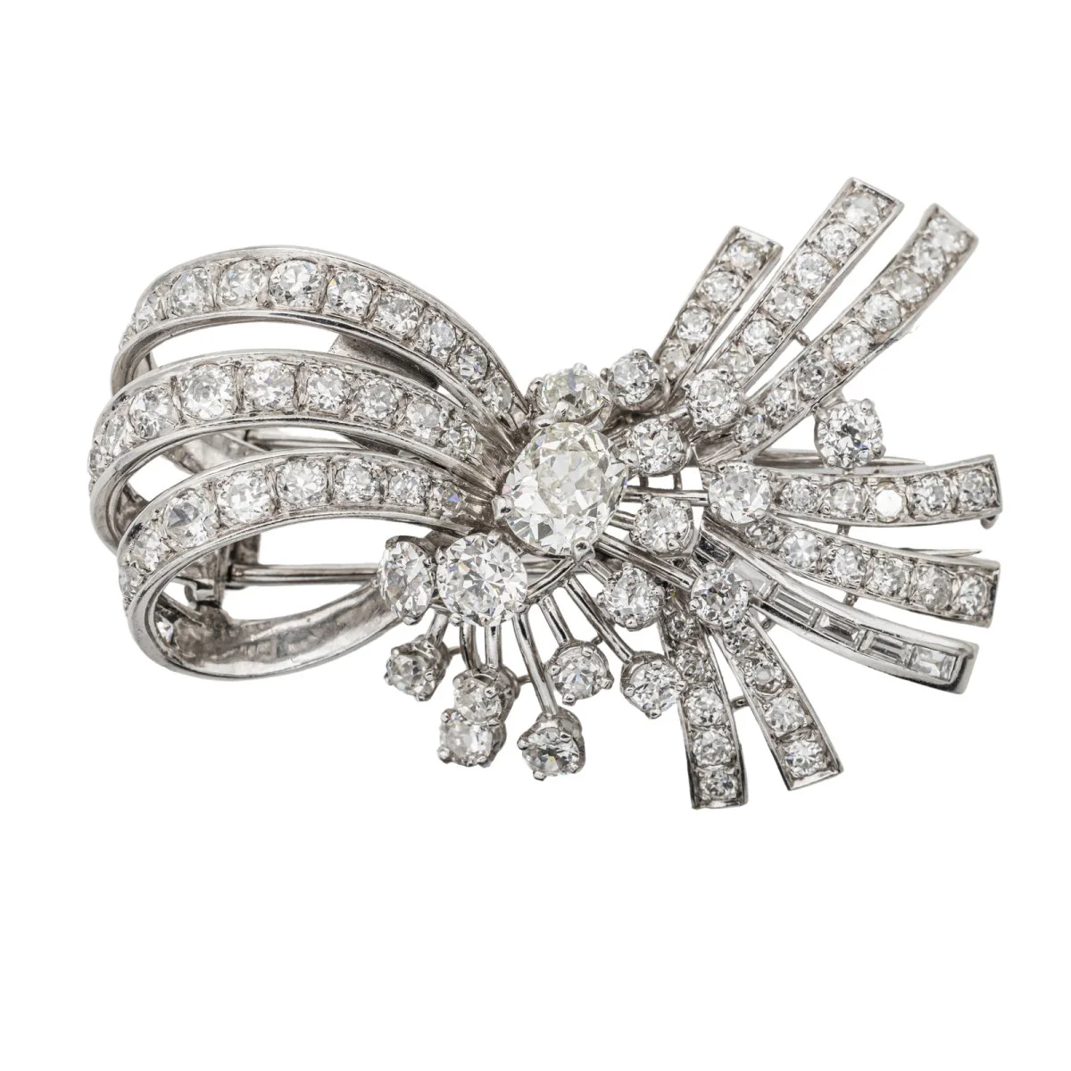 Pendentif Or blanc Diamant - Image 9