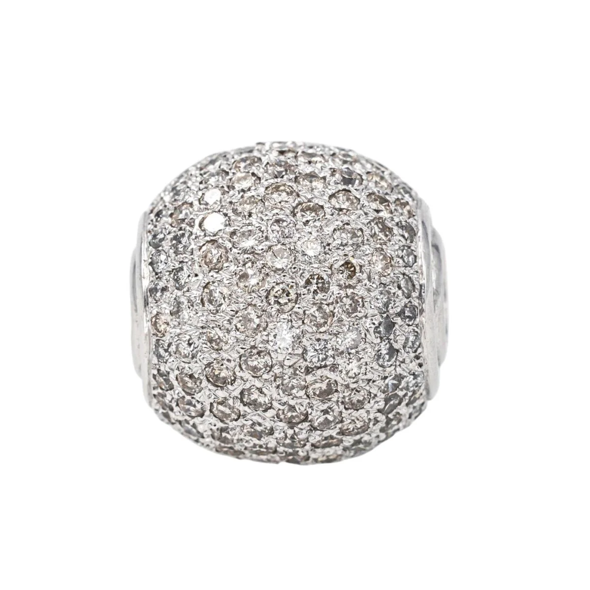 Pendentif en or blanc et diamants - Image 3