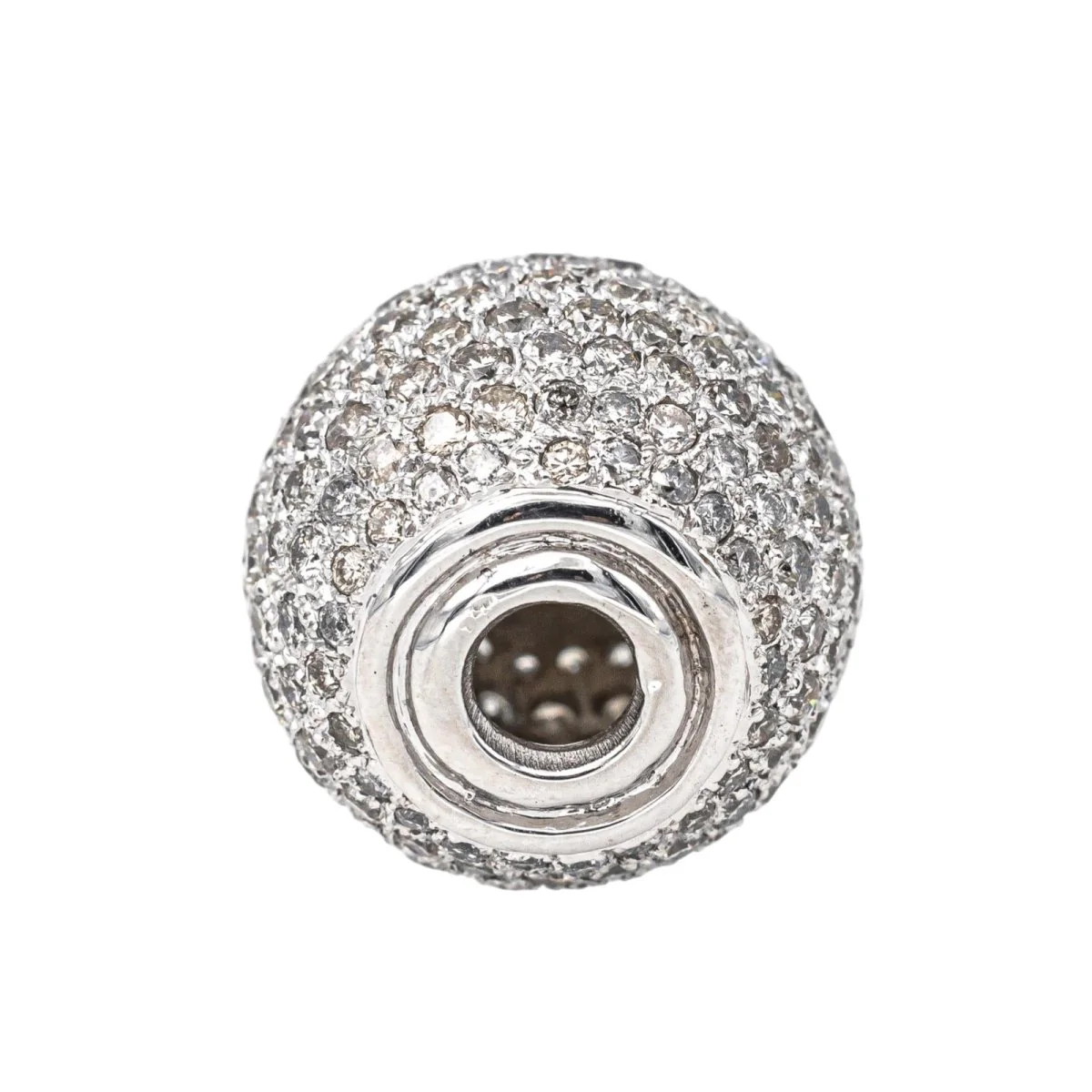 Pendentif en or blanc et diamants - Image 4