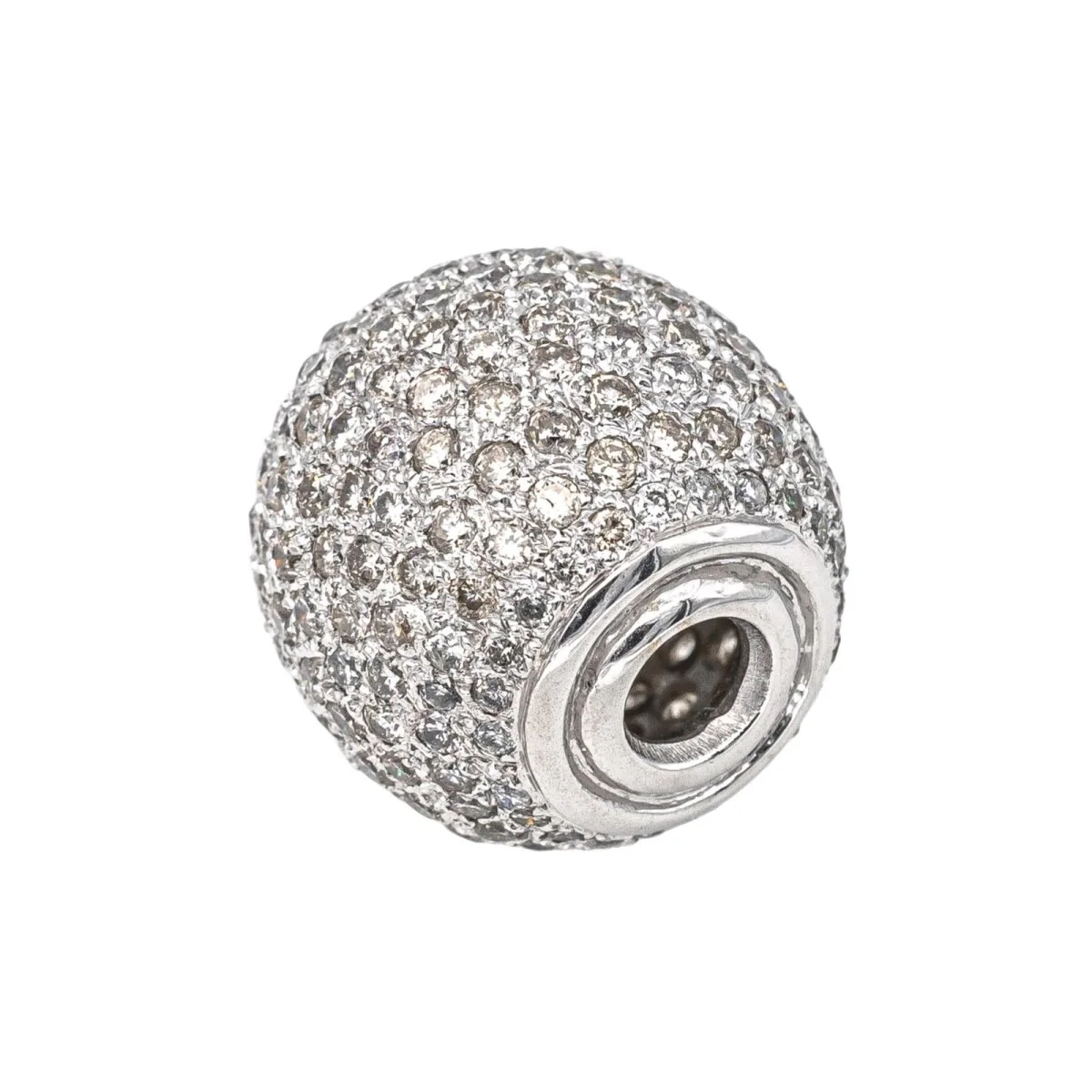 Pendentif en or blanc et diamants - Image 5