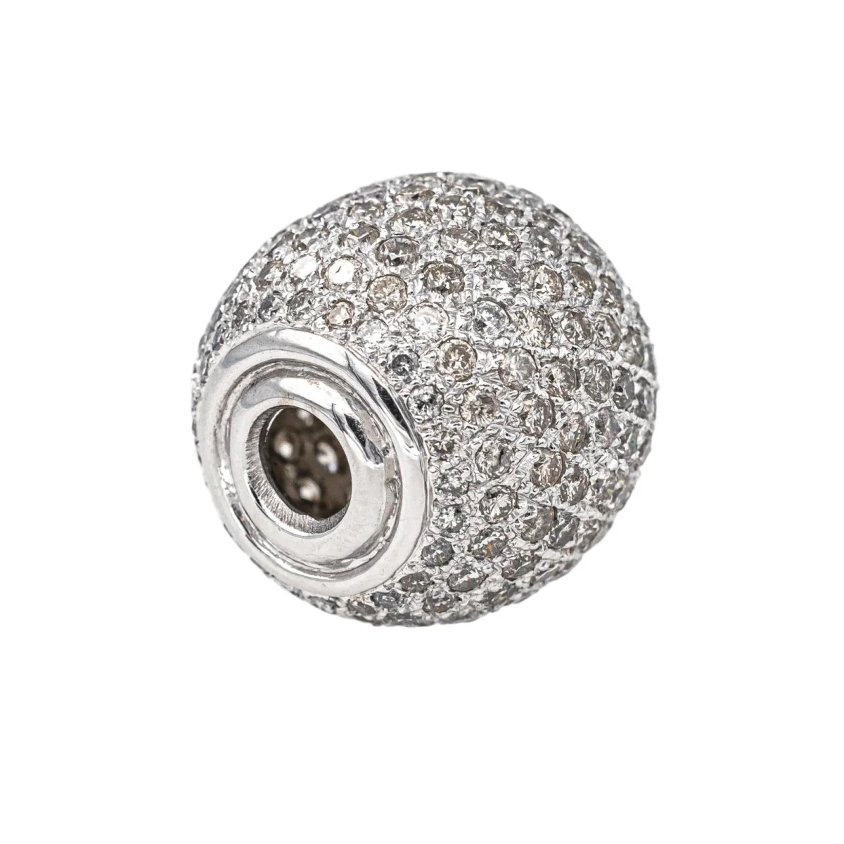 Pendentif en or blanc et diamants - Image 6