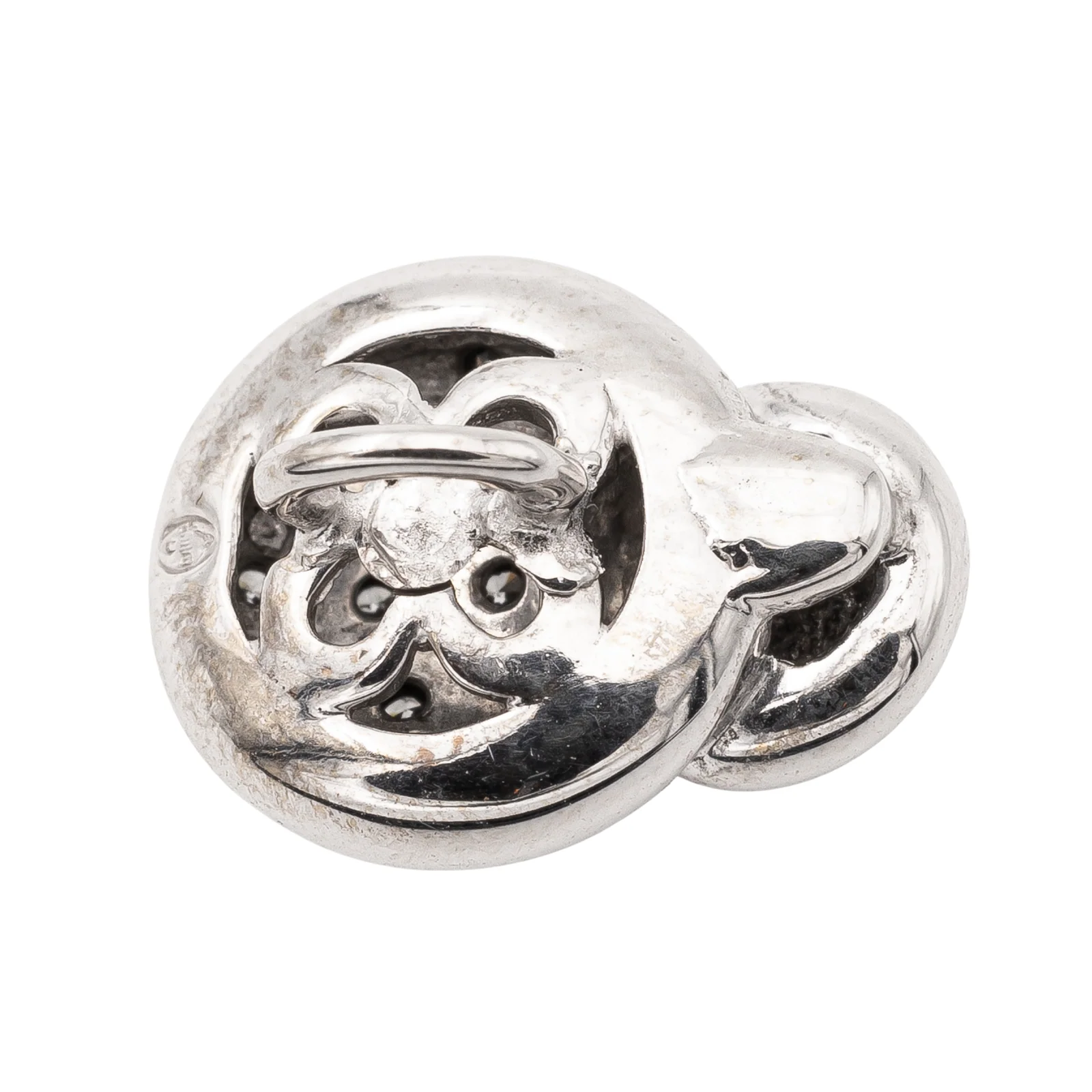 Pendentif Or blanc Diamant - Image 4