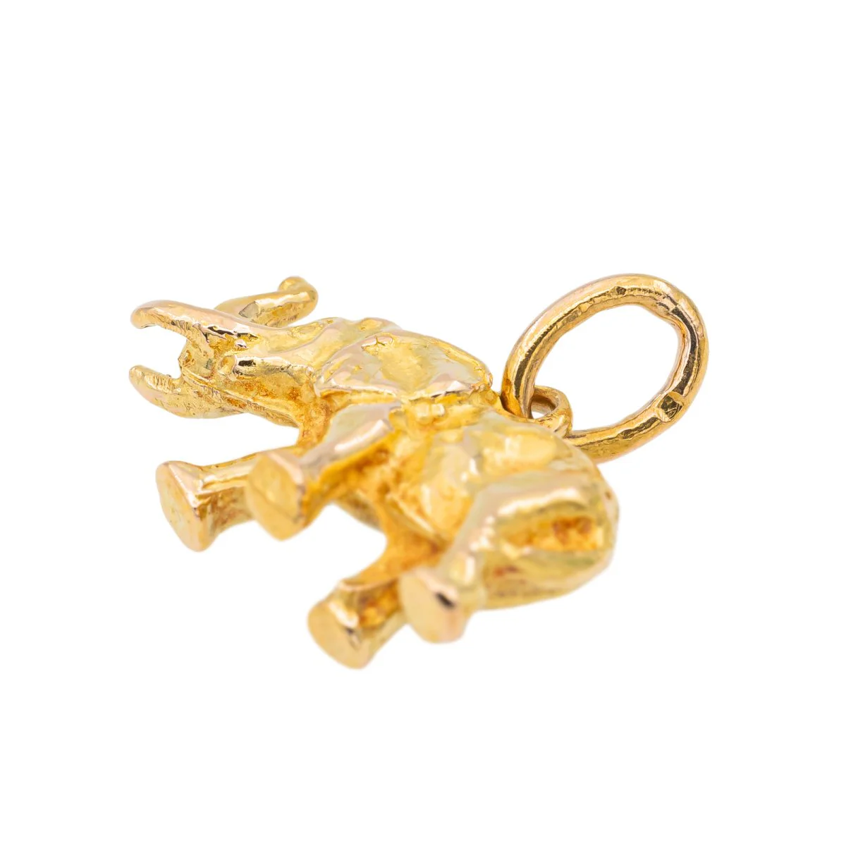 Pendentif élépjant en or jaune - Image 3