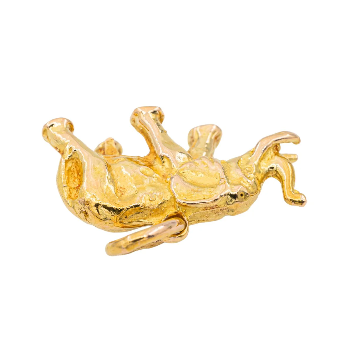Pendentif élépjant en or jaune - Image 5