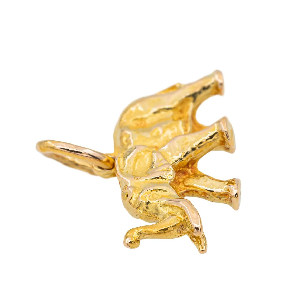 Pendentif élépjant en or jaune - Image 6