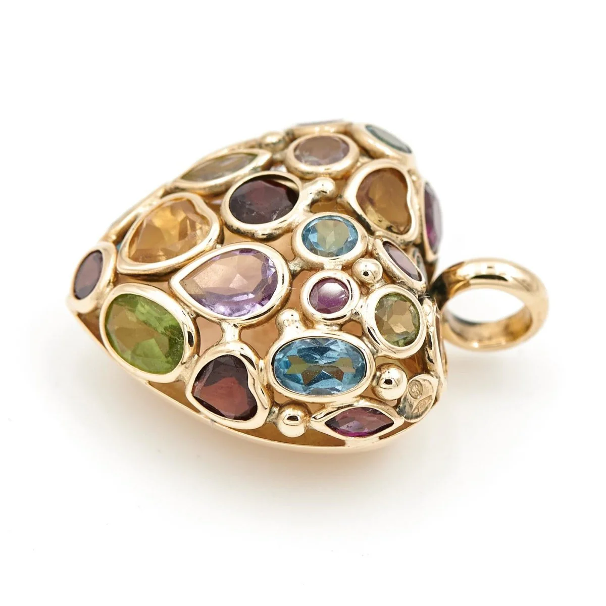 Pendentif Or jaune Améthyste - Image 3