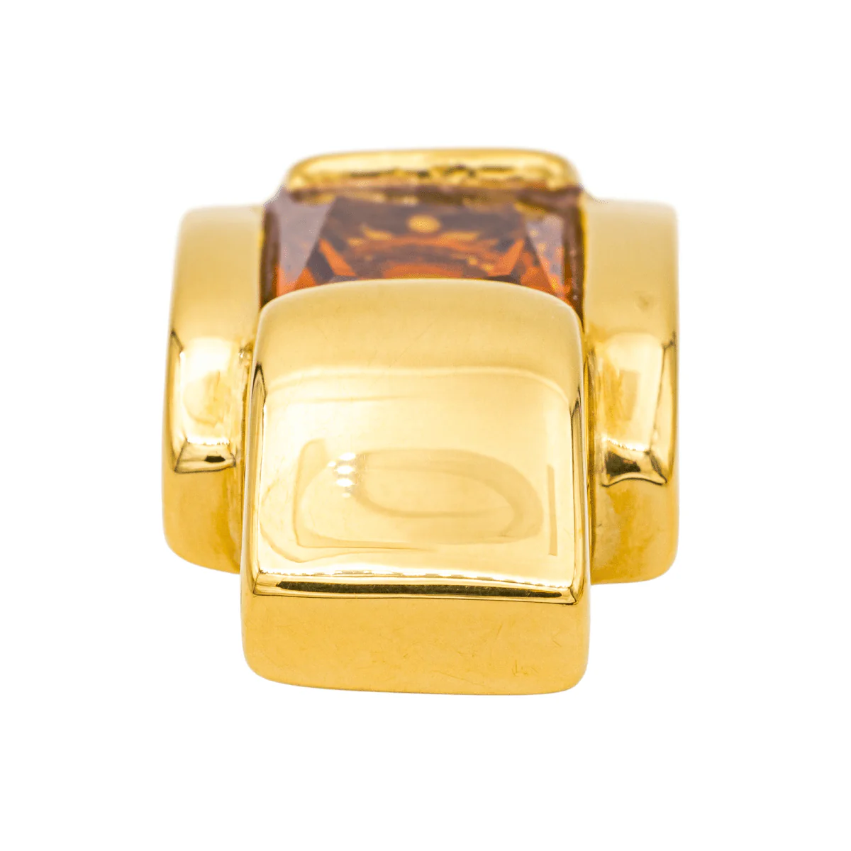 Pendentif en or jaune et citrine - Image 5