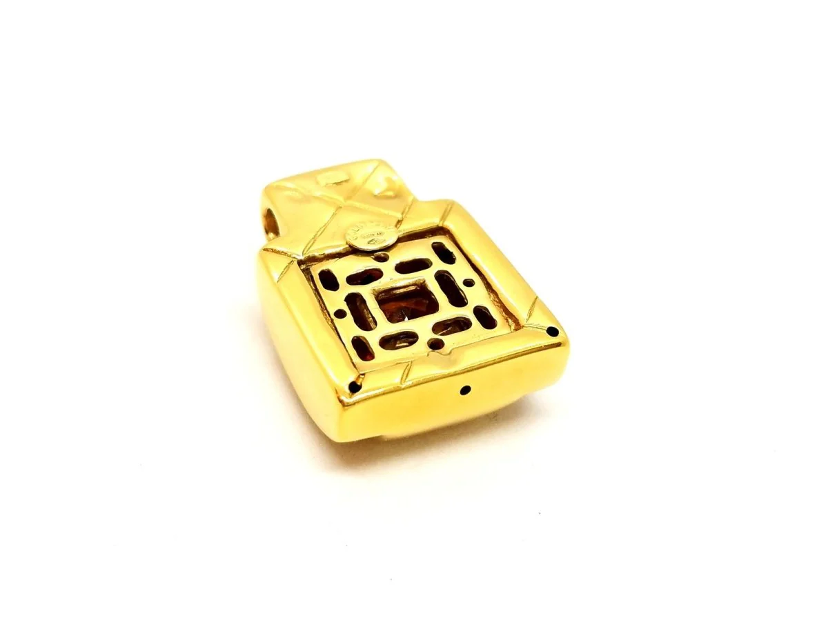 Pendentif en or jaune et citrine - Image 6