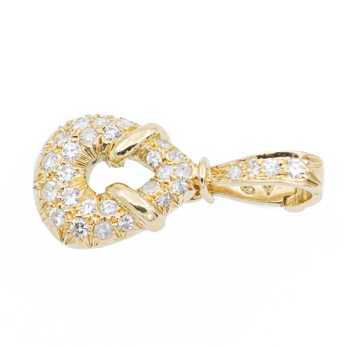 Pendentif Or jaune Diamant - Image 2