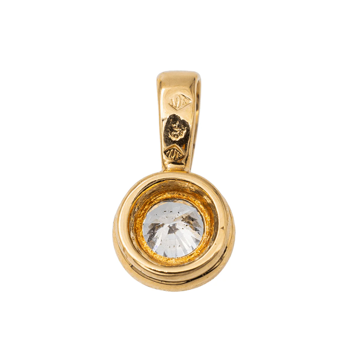Pendentif Or jaune Diamant - Image 4