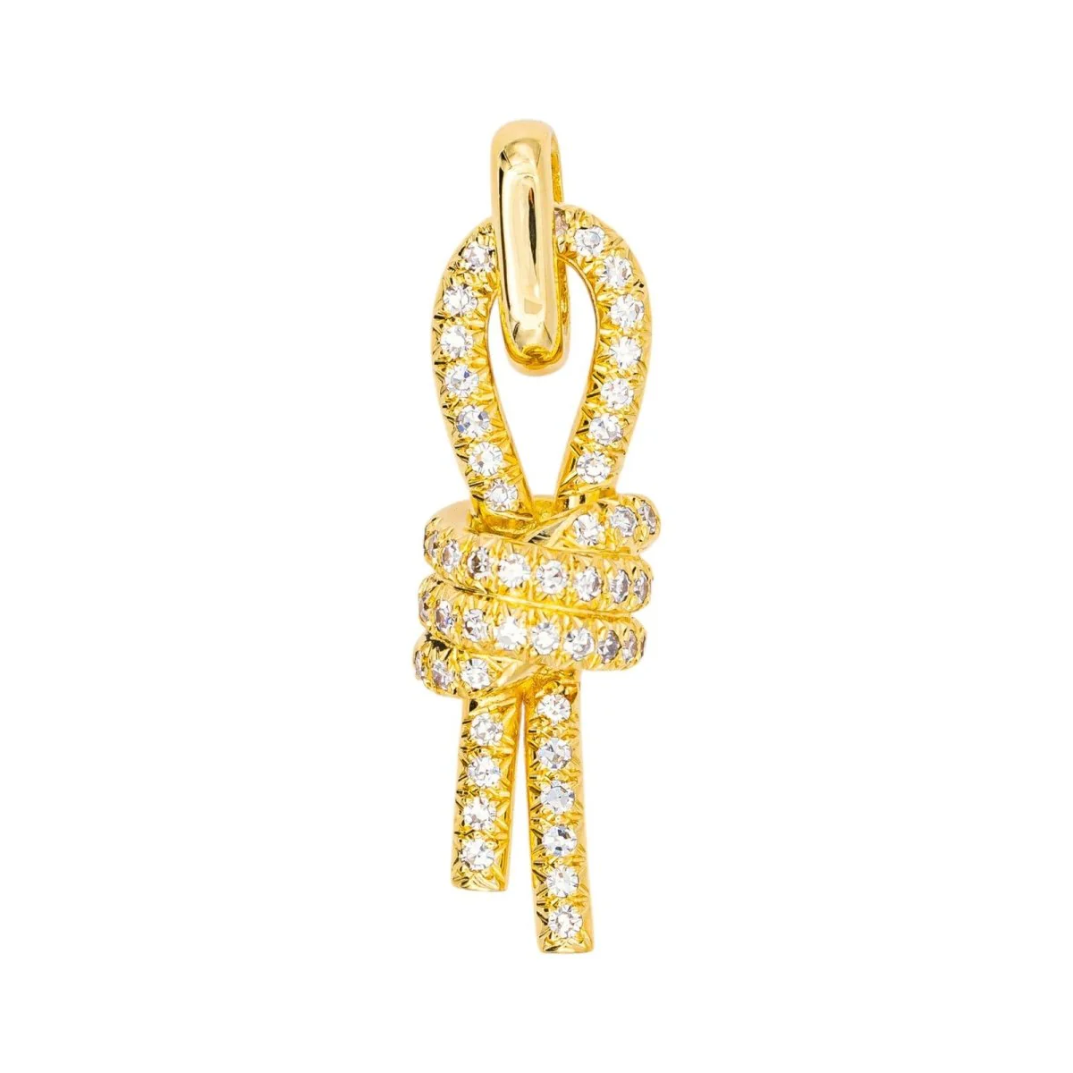 Pendentif en or jaune et diamants