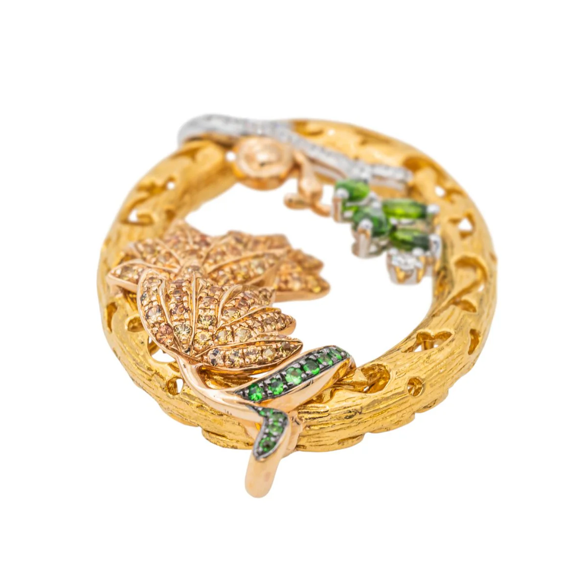 Pendentif Or jaune Saphir - Image 6