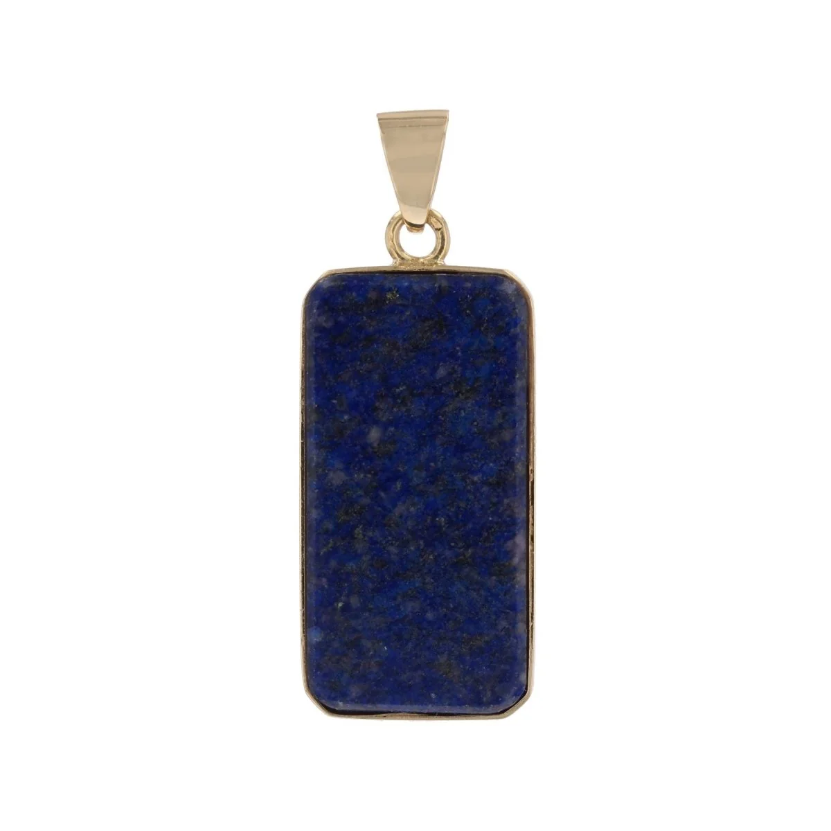 Pendentif en or jaune et lapis-lazuli