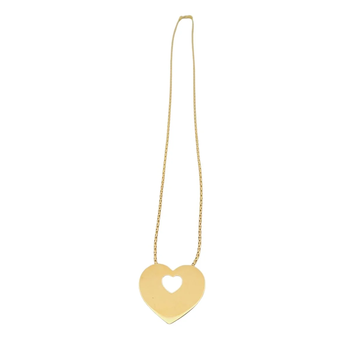 Collier Pendentif POIRAY "Coeur" en or jaune - Image 3