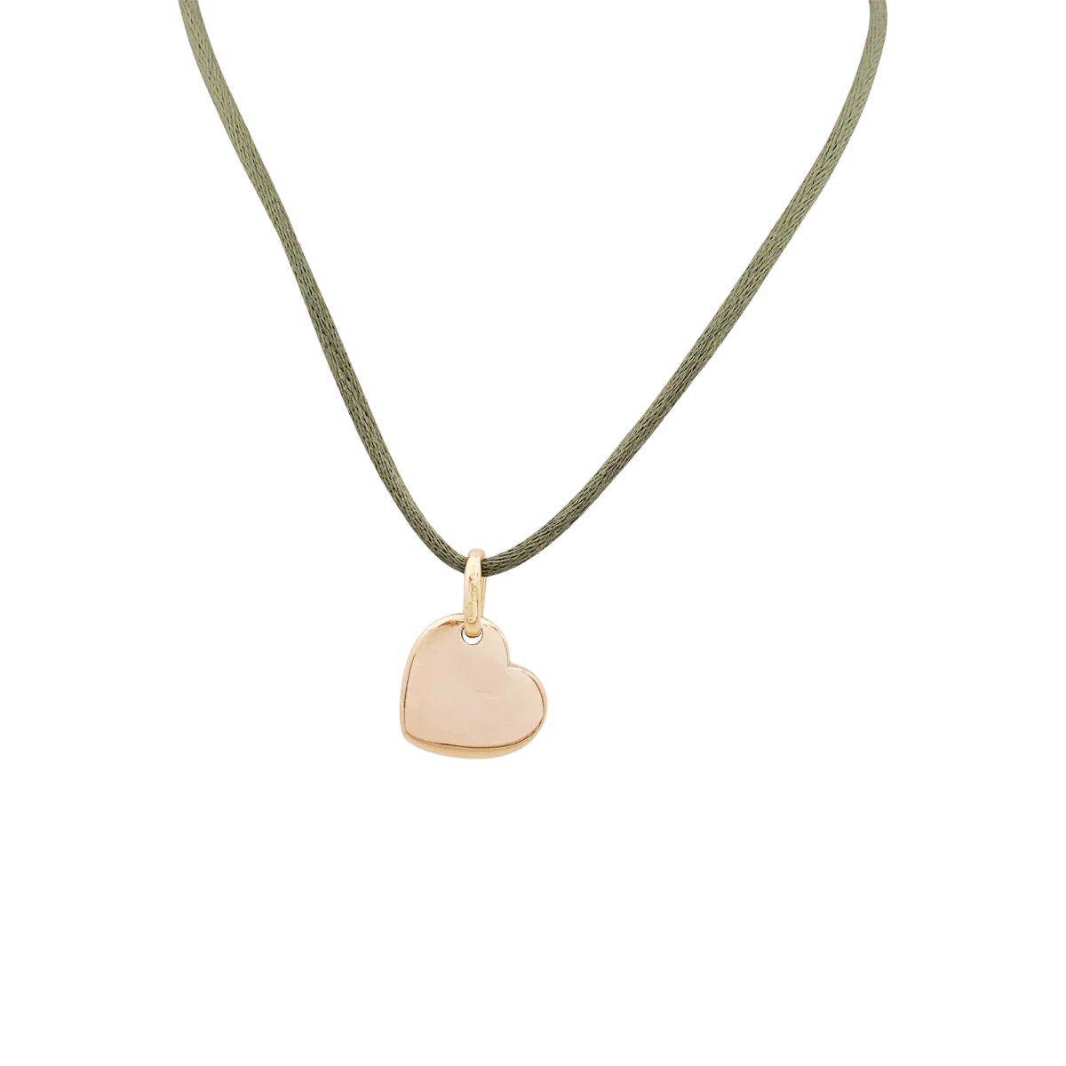 Pendentif POMELLATO "Coeur" en or rose et or jaune.